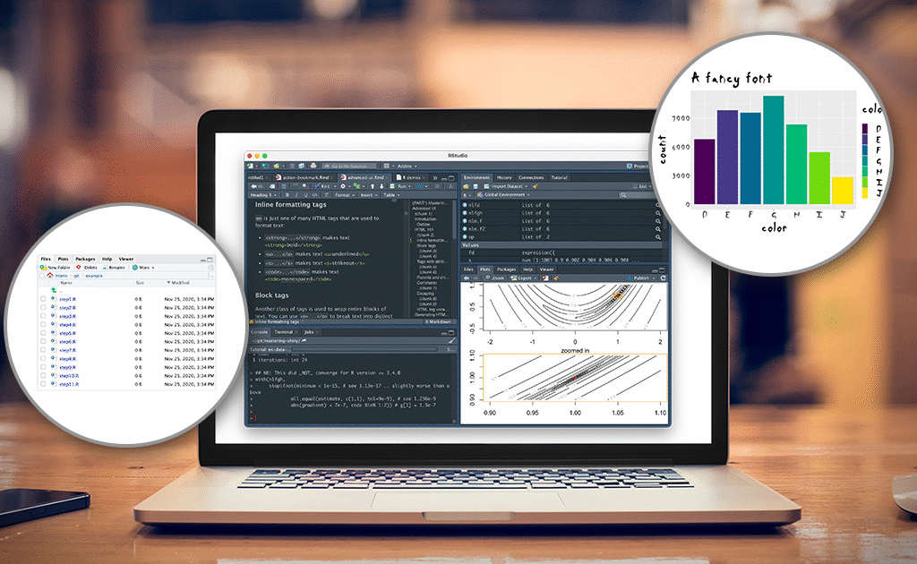 olah data rstudio